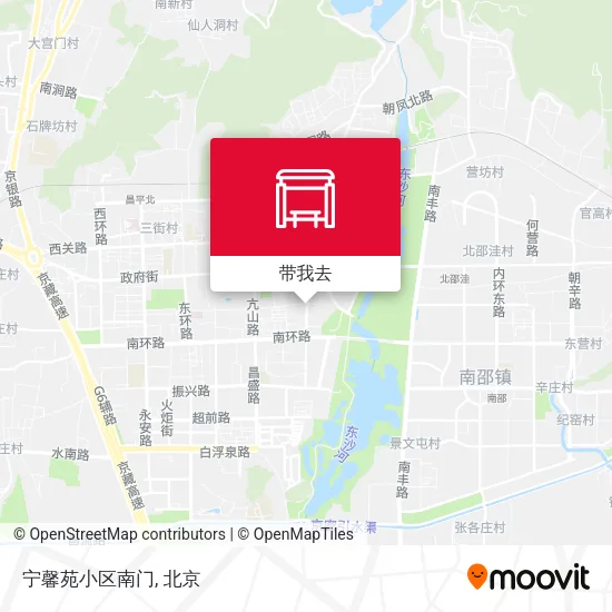 宁馨苑小区南门地图