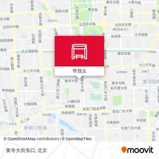 黄寺大街东口地图