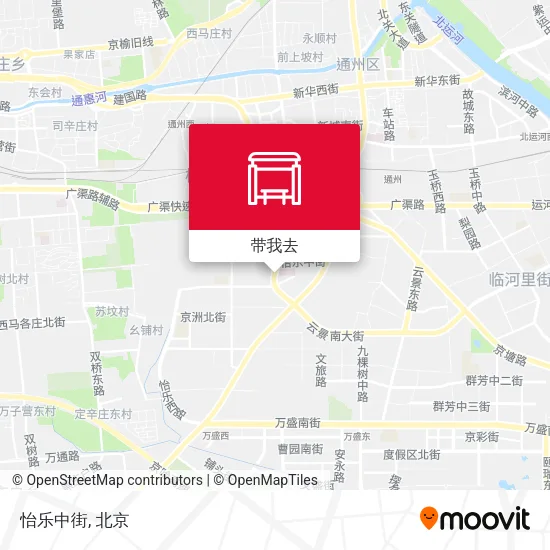 怡乐中街地图