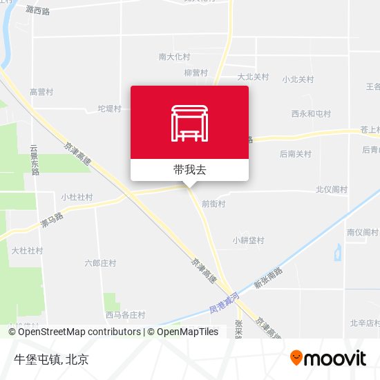 牛堡屯镇地图