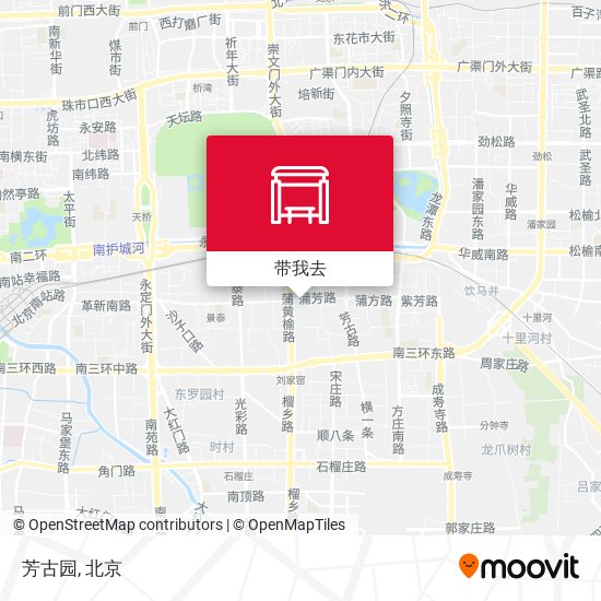 芳古园地图