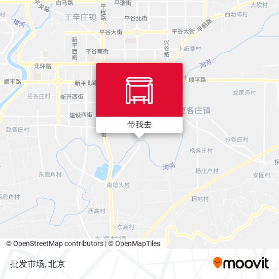 批发市场地图