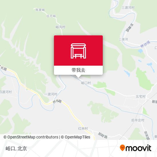 峪口地图