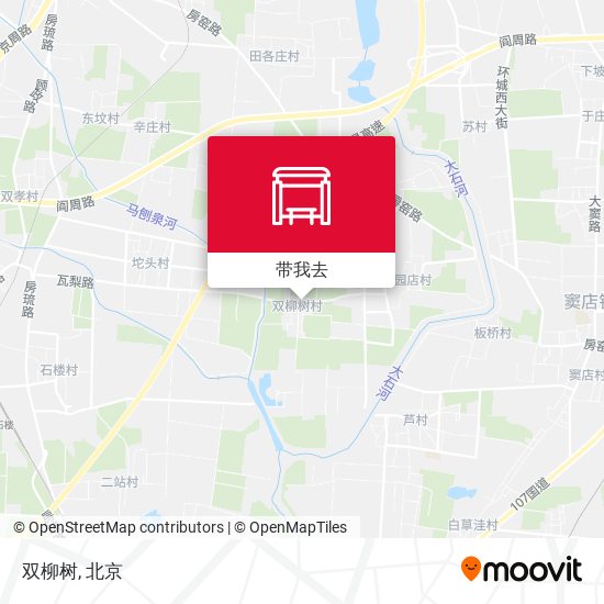 双柳树地图