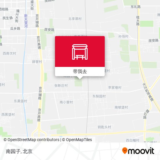 南园子地图