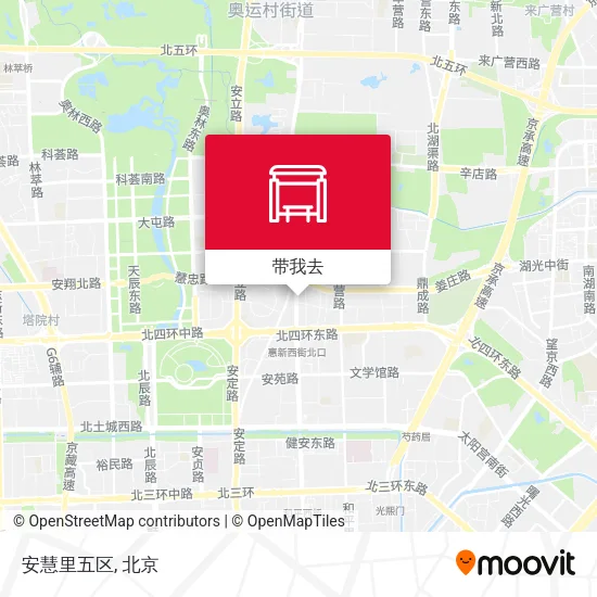 安慧里五区地图