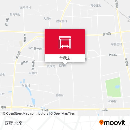 西府地图
