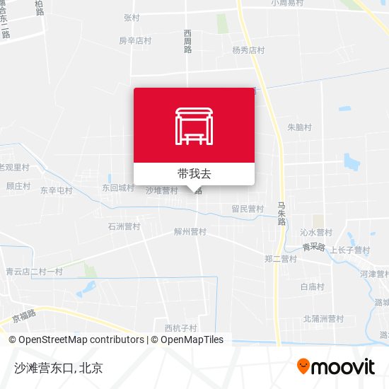 沙滩营东口地图