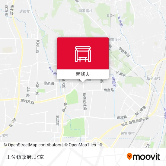 王佐镇政府地图