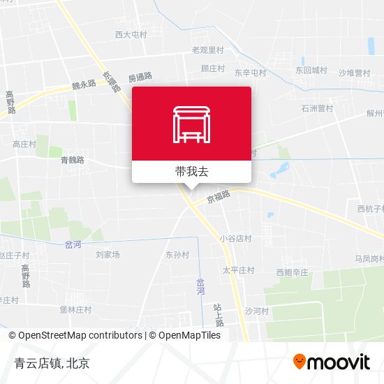 青云店镇地图