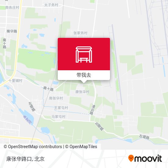 康张华路口地图