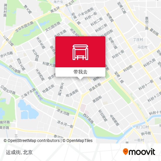 运成街地图