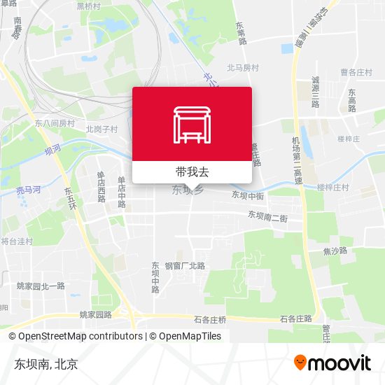 东坝南地图