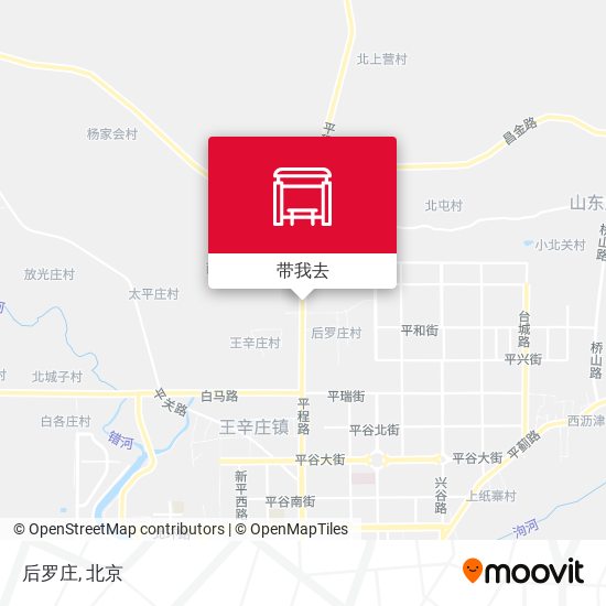 后罗庄地图