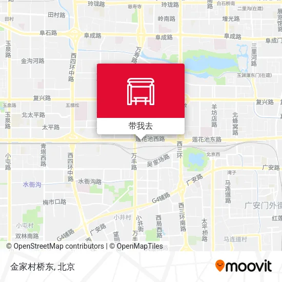 金家村桥东地图