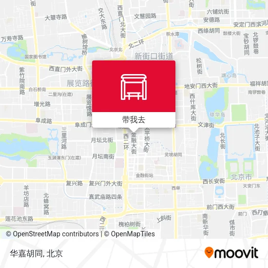 华嘉胡同地图