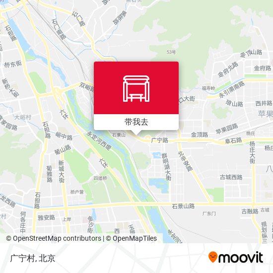 广宁村地图