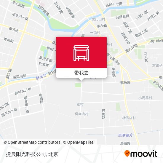 捷晨阳光科技公司地图