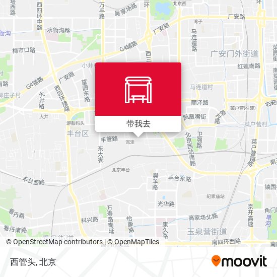 西管头地图