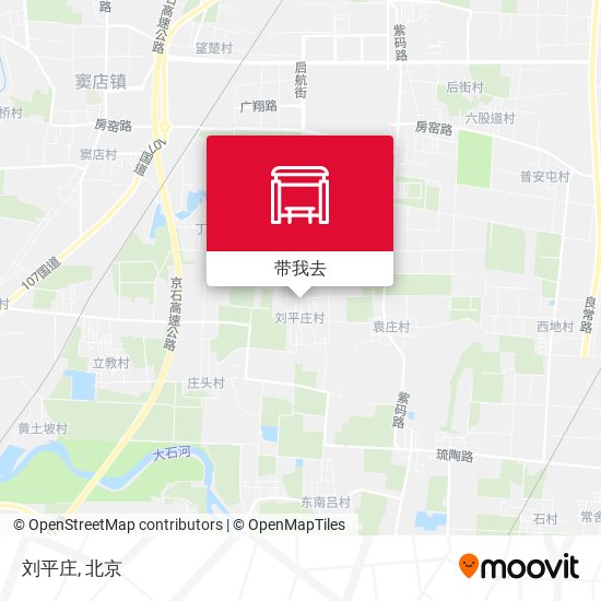 刘平庄地图