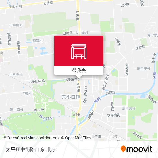 太平庄中街路口东地图