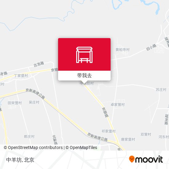 中羊坊地图