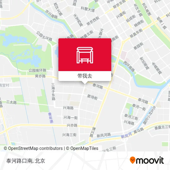 泰河路口南地图