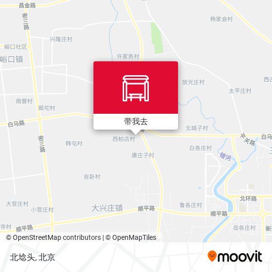 北埝头地图