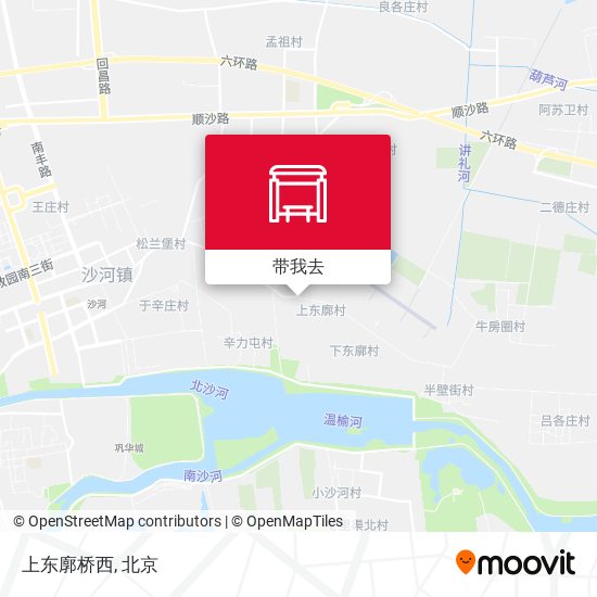 上东廓桥西地图