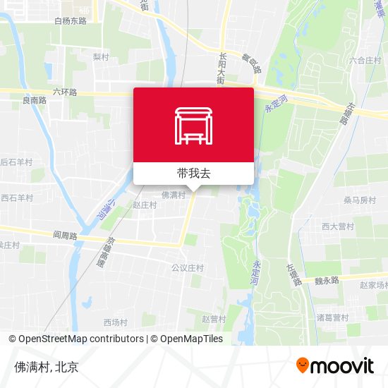 佛满村地图