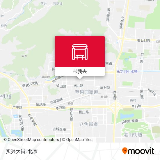 实兴大街地图