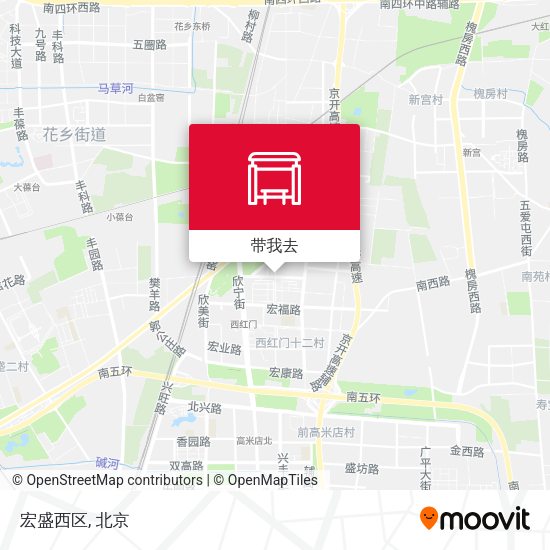 宏盛西区地图