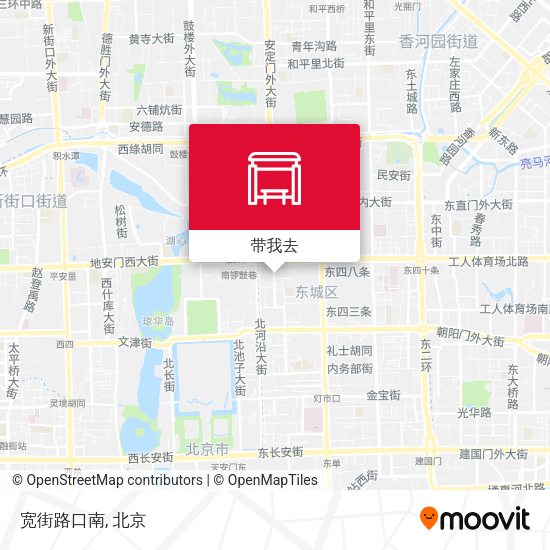 宽街路口南地图