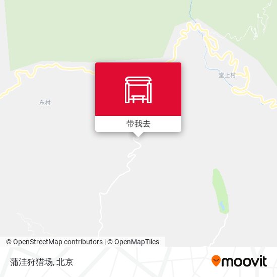 蒲洼狩猎场地图
