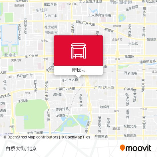 白桥大街地图