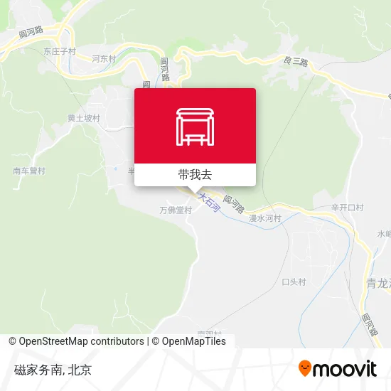 磁家务南地图