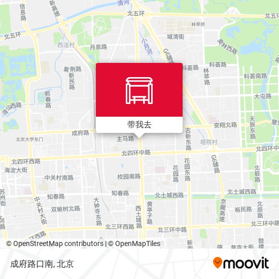 成府路口南地图