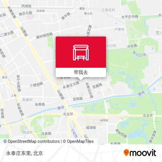 永泰庄东里地图