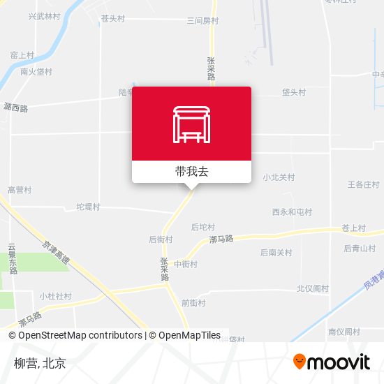 柳营地图