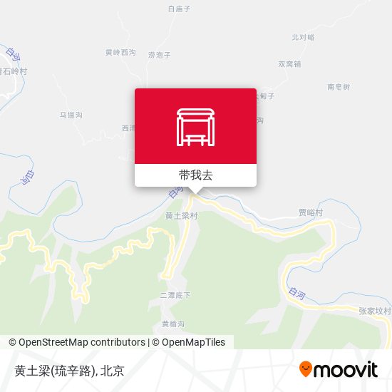 黄土梁(琉辛路)地图