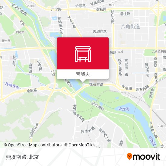 燕堤南路地图