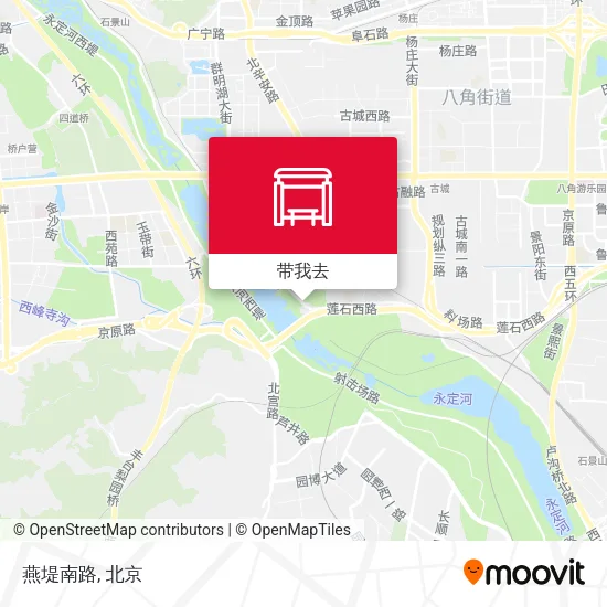 燕堤南路地图