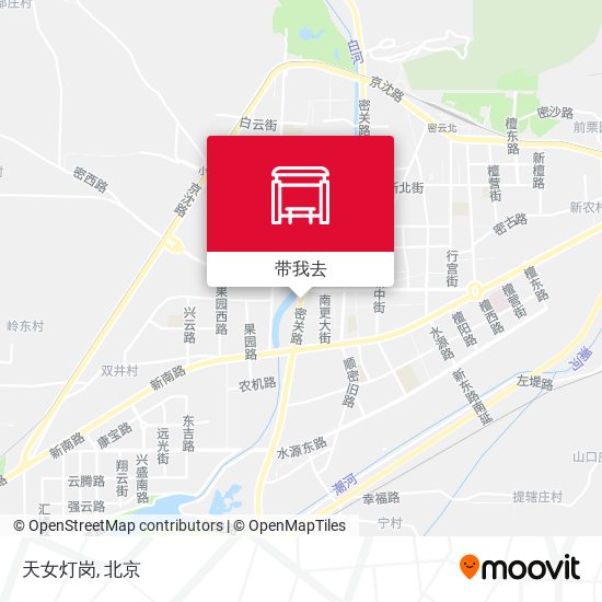 天女灯岗地图