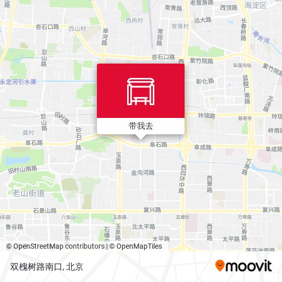 双槐树路南口地图