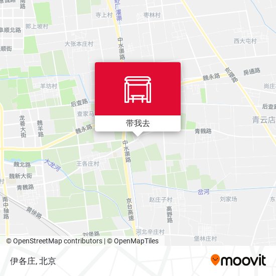 伊各庄地图