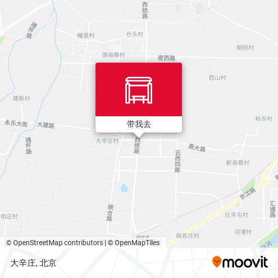 大辛庄地图
