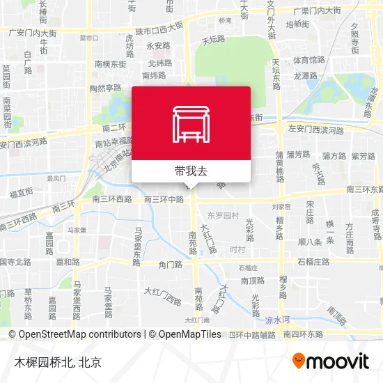 木樨园桥北地图