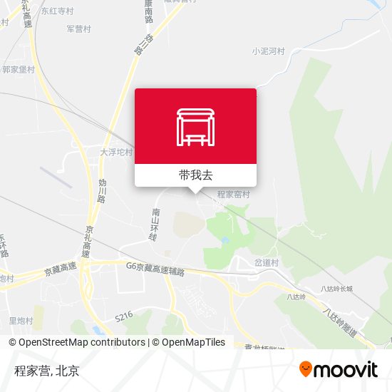 程家营地图