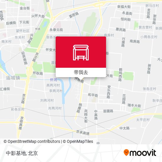 中影基地地图