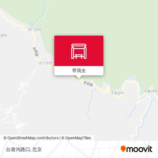 台港沟路口地图